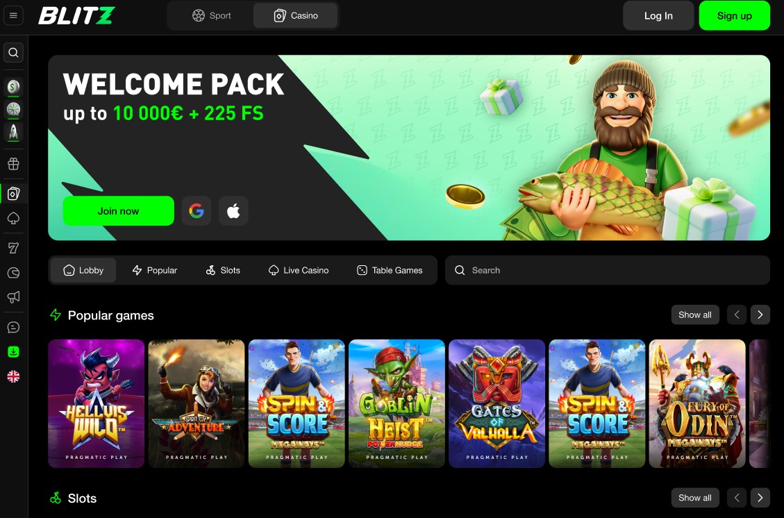 Platforma Blitzbet